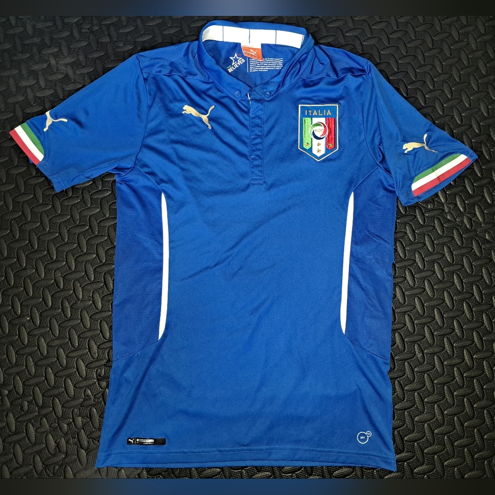 Puma × Italy National Fifa Soccer Jersey 2014/15